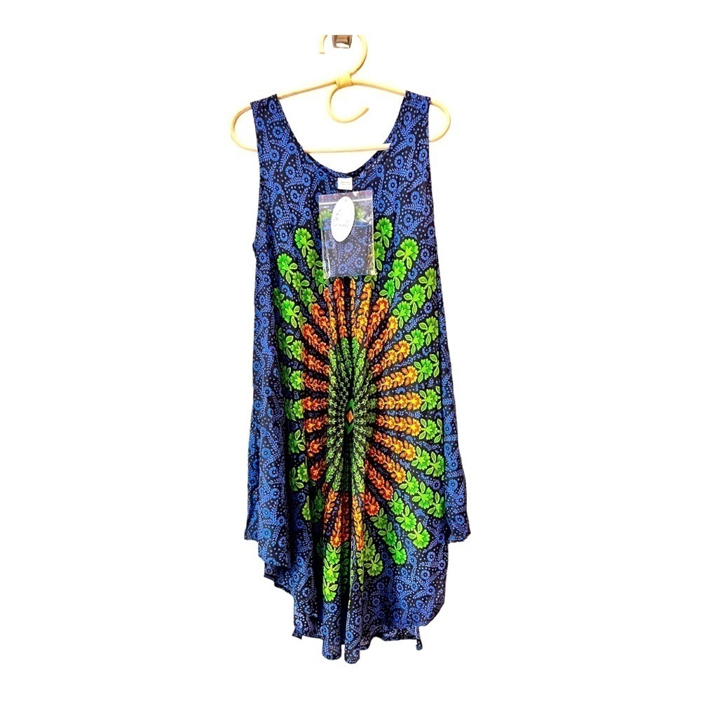 Seven Islands Boho Umbrella Dress Cover Up Boutique Size OSFM A7730 NEW